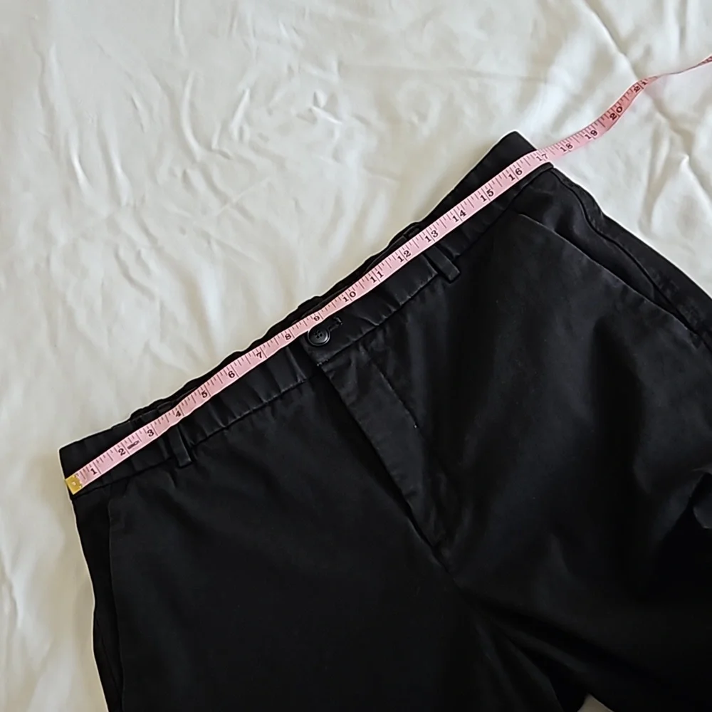 Everlane Mens Black Cotton Blend The Performance Uniform Chino Pants 34x30 - Picture 10 of 10